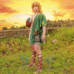 The Legend Of Zelda: Tears The Kingdom Link Cosplay Costume C07826 Costumes