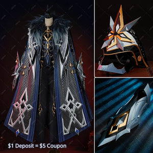 Deposit Cosfun-Aaa Genshin Impact Natlan Ii Capitano Cosplay Costume