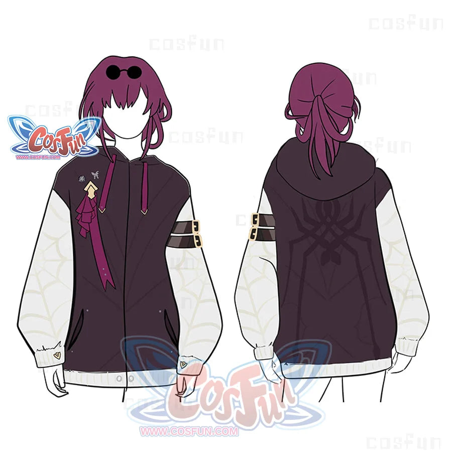 Deposit Cosfun Original Honkai: Star Rail Kafka Cosplay Derivative Hoodie Costumes