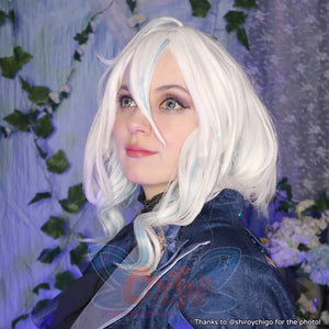 Genshin Impact Black Furina Hydro Archon Cosplay Wig C08743 Wigs