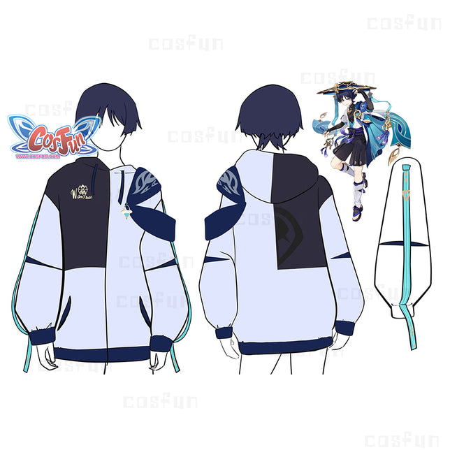 【POLL】Deposit COSFUN Original Genshin Impact Scaramouche Wanderer Cosplay Derivative Hoodie