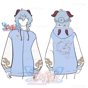 【Poll】Deposit Cosfun Original Genshin Impact Ganyu Cosplay Derivative Hoodie Costumes