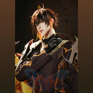 Genshin Impact Rex Lapis Zhongli Cosplay Costume C07433 A Costumes