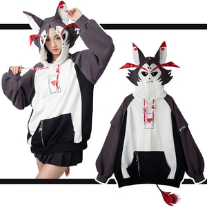 Cosfun Original Demon Magician Cosplay Full Zip Hoodie A00008 Sweatshirt