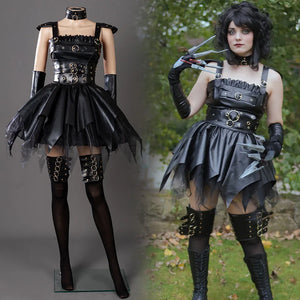 Horror Bishoujo Edward Scissorhands Cosplay Costume Fy0059 Costumes