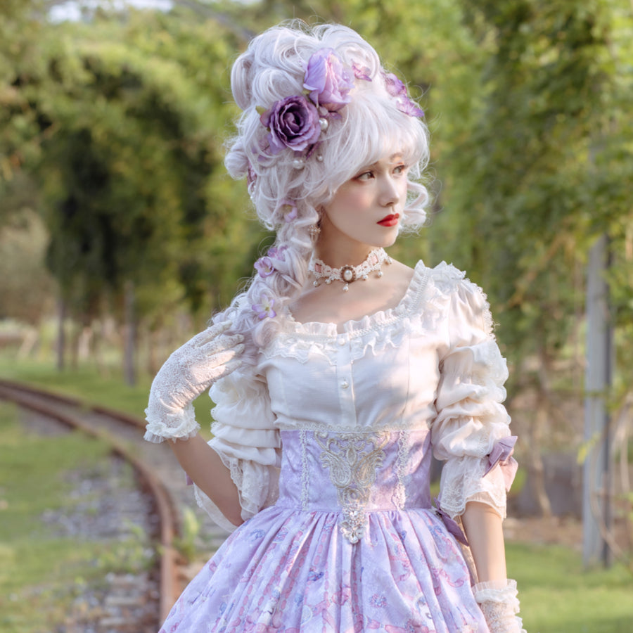 Elizabeth Elegant and Vintage Lolita Long Sleeve Shirt