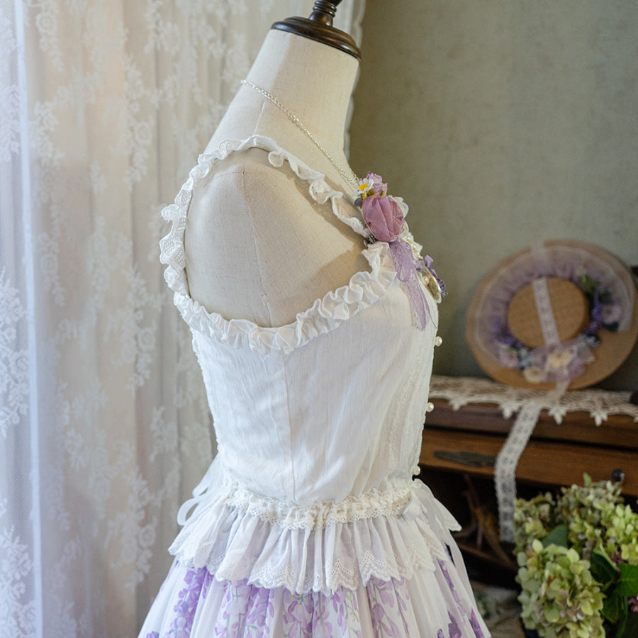 Elegant Daily Lolita Cotton Spaghetti Strap