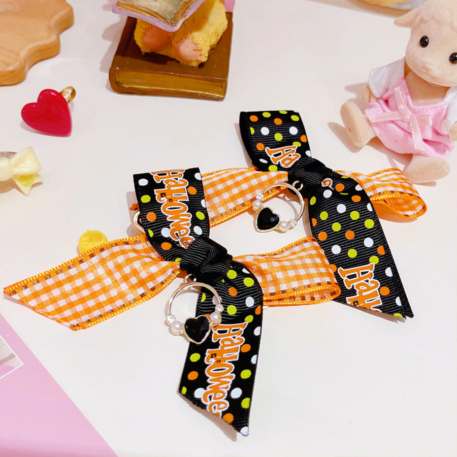 Halloween Lolita Sweet Candy Bowknot Hairpin