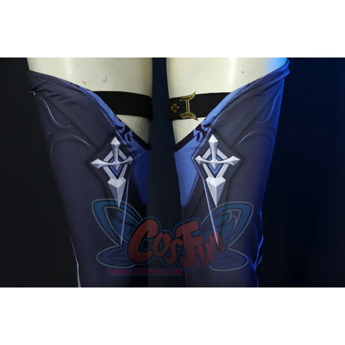 【CLEARANCE】Genshin Impact Eula Cosplay Costume Jacquard Version C00445