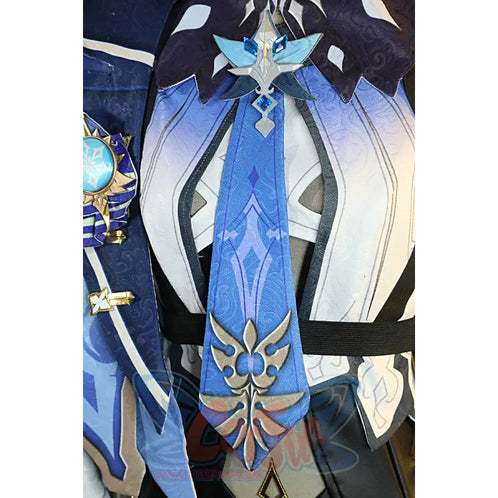 【CLEARANCE】Genshin Impact Eula Cosplay Costume Jacquard Version C00445