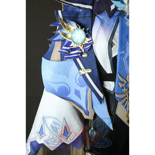 【CLEARANCE】Genshin Impact Eula Cosplay Costume Jacquard Version C00445