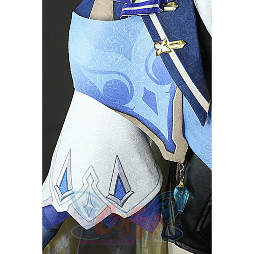 【CLEARANCE】Genshin Impact Eula Cosplay Costume Jacquard Version C00445