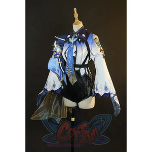 Ready to Ship Genshin Impact Eula Cosplay Costume Jacquard Version C00445