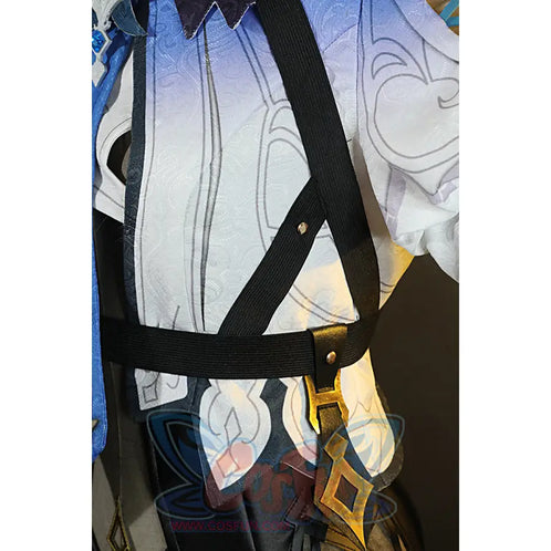 【CLEARANCE】Genshin Impact Eula Cosplay Costume Jacquard Version C00445