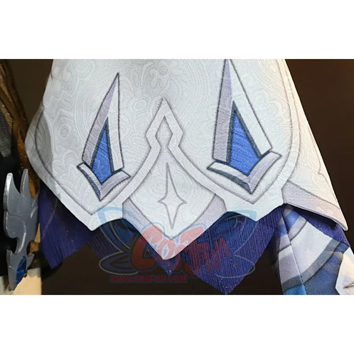 【CLEARANCE】Genshin Impact Eula Cosplay Costume Jacquard Version C00445