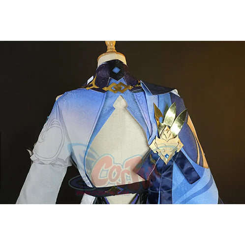 【CLEARANCE】Genshin Impact Eula Cosplay Costume Jacquard Version C00445