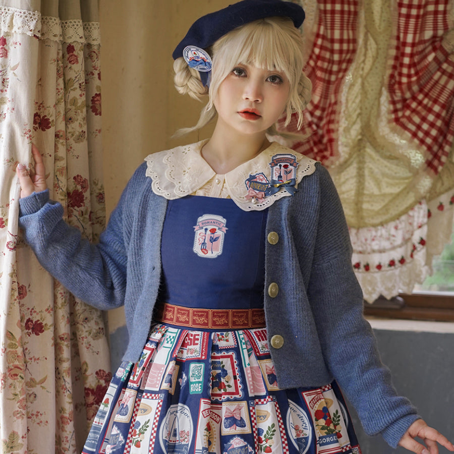 Autumn Winter Vintage Daily Lolita Sweater Coat