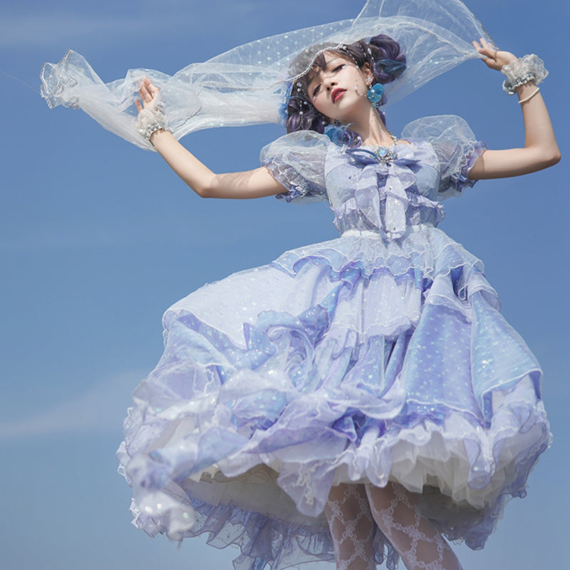 Lolita Elegant Girl Princess Gauze Dress