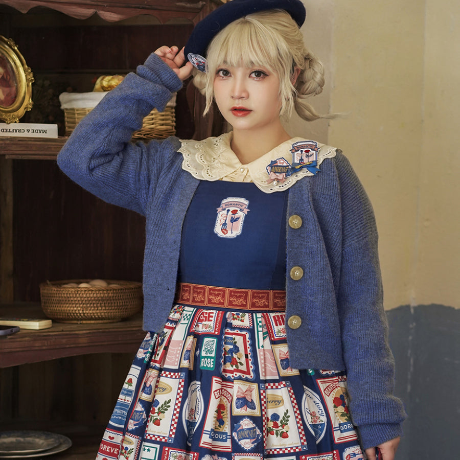 Autumn Winter Vintage Daily Lolita Sweater Coat