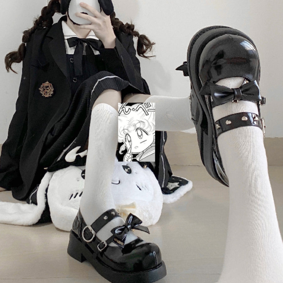 Original Lolita Round Toe Thick Soled Shoes