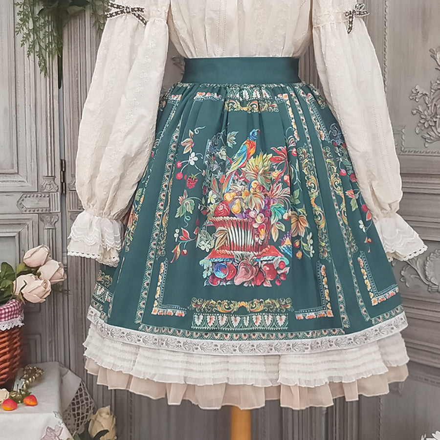 Bavaria Style Elegant Lolita Short Skirt