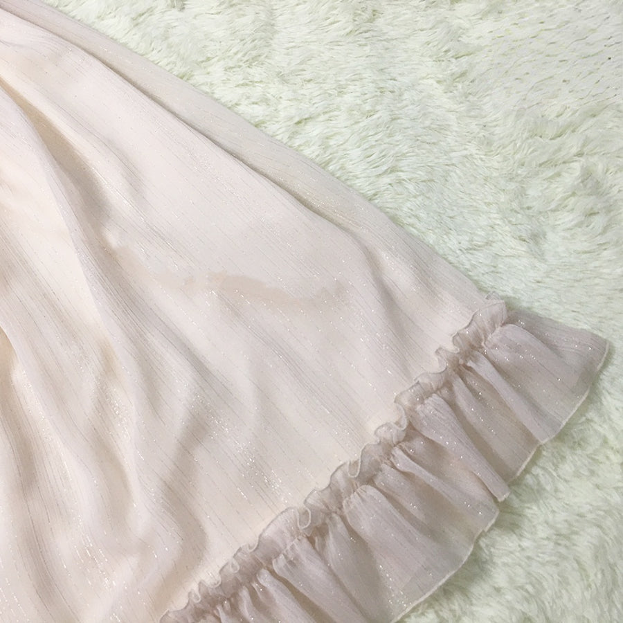 Vintage and Elegant French Chiffon Lolita Jumper Skirt