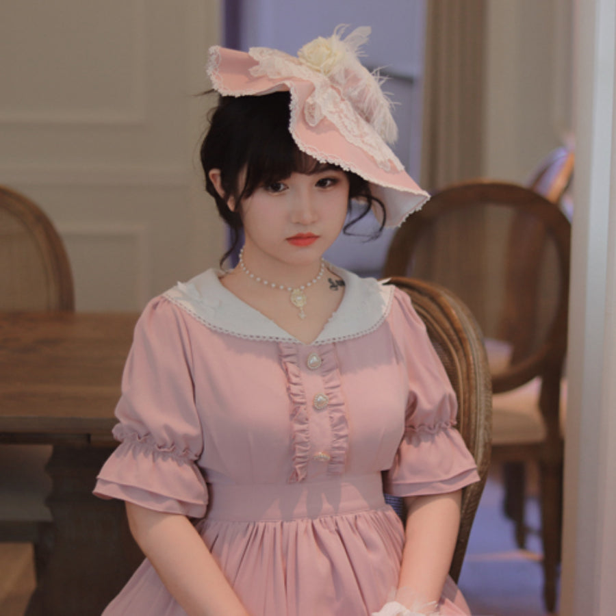 Elegant and Vintage Lolita Slim Dress