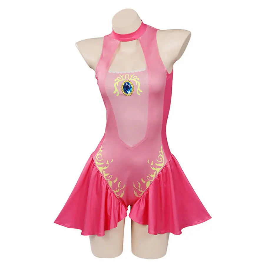 Super Mario Princess Peach Swimsuit C07256