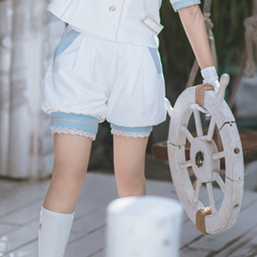 Shota Neutral Prince Lolita Top Two Piece Set