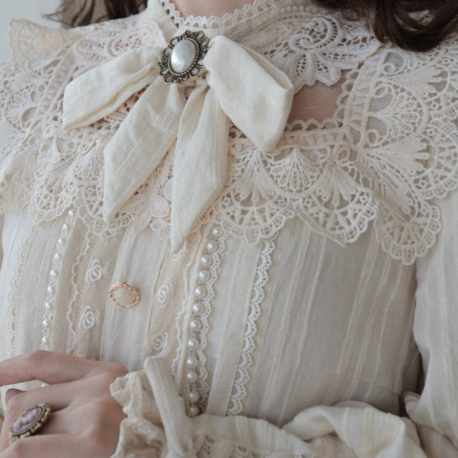 Daily Elegant Vintage Lolita Skirt and Shirt