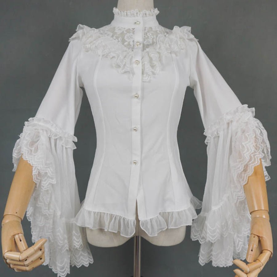 Elizabeth Elegant and Vintage Lolita Long Sleeve Shirt