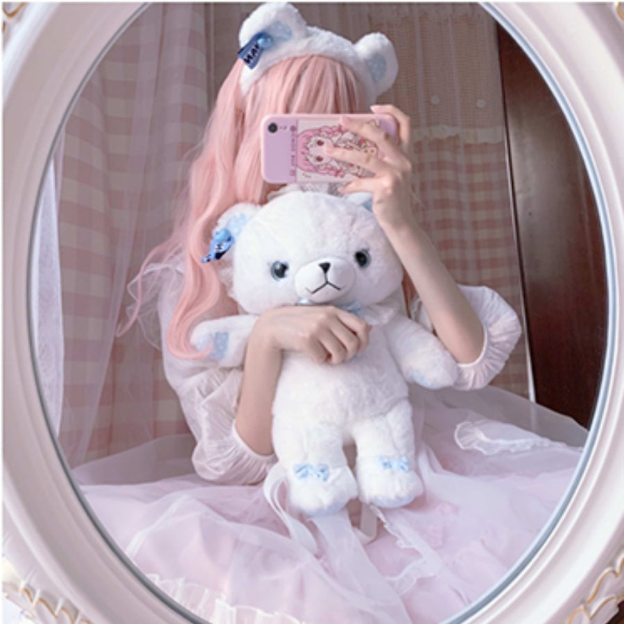 Sweet and Lovely Lolita Crossbody Bear Bag