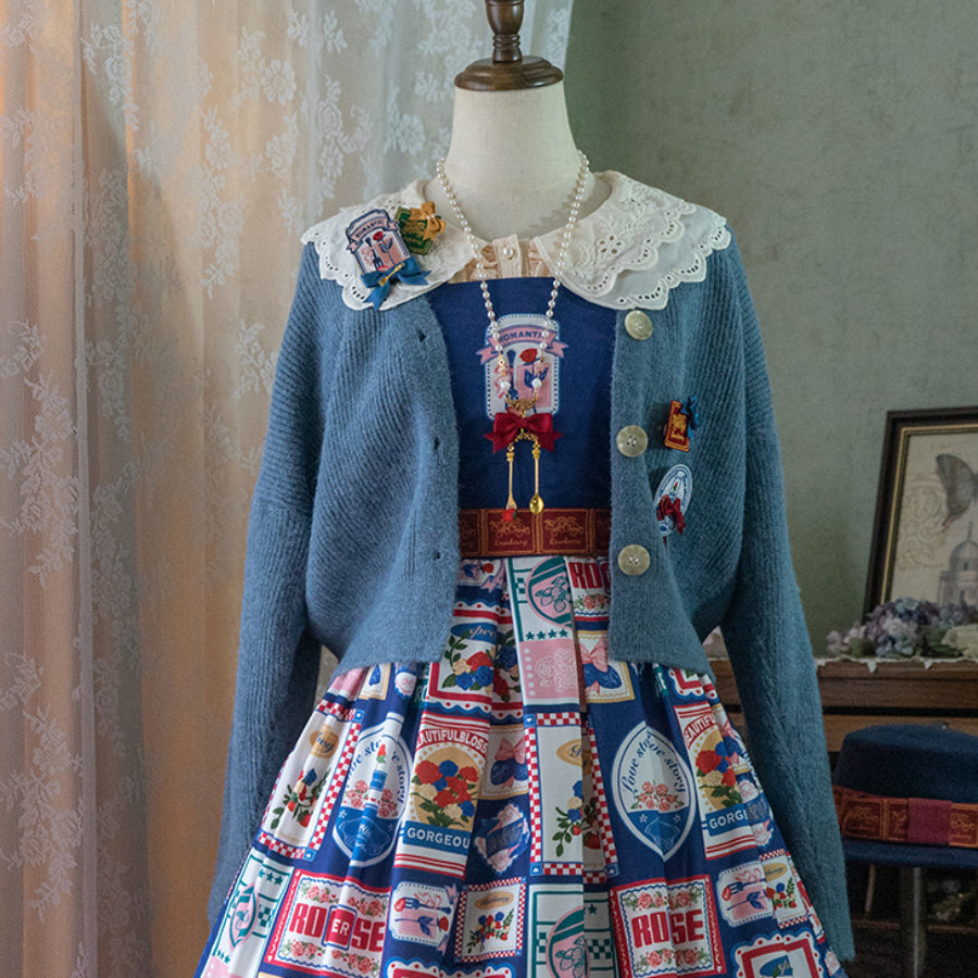 Autumn Winter Vintage Daily Lolita Sweater Coat