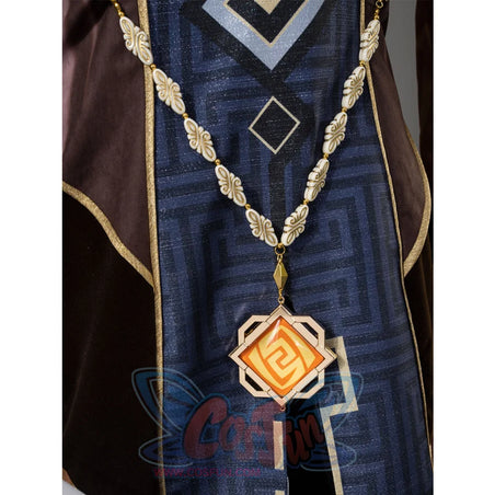 Ready To Ship Genshin Impact Zhongli Cosplay Costume/Shoes C07484 Aaa Costumes