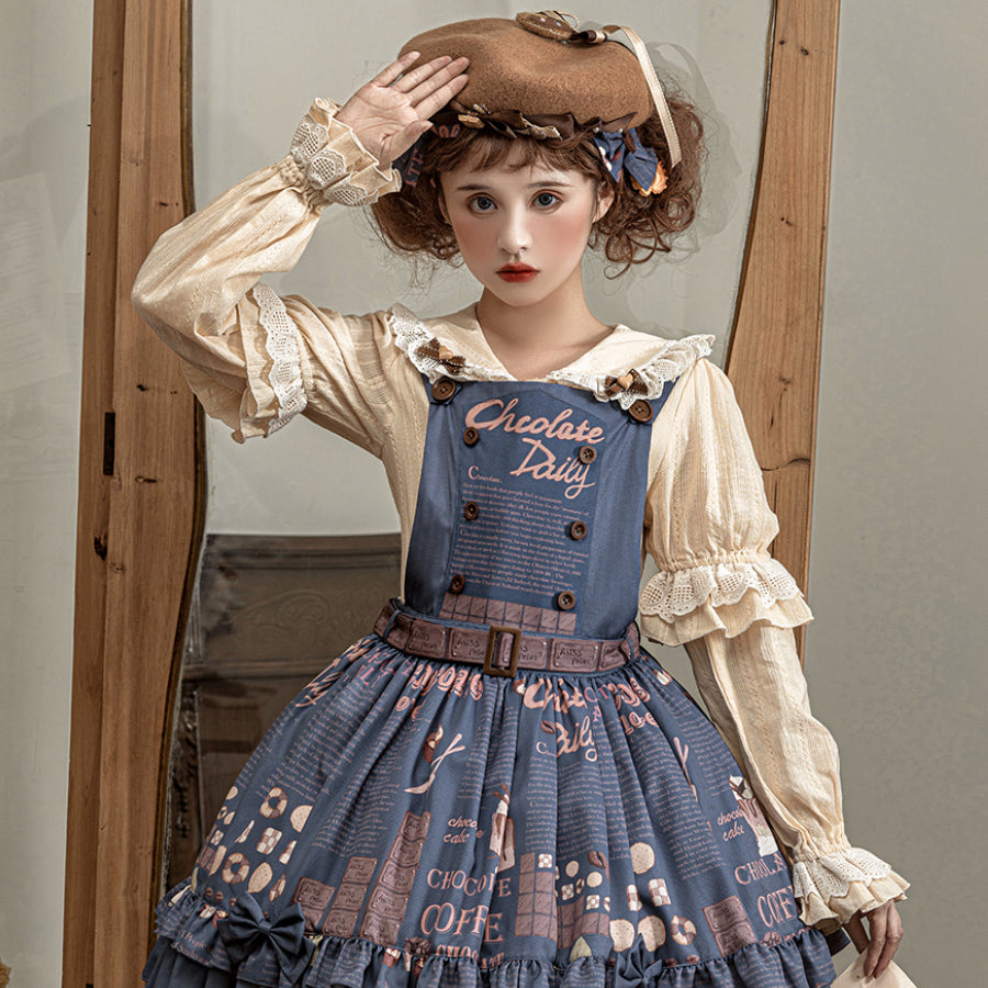 Chocolate Daily Sweet and Lovely Lolita Short Sleeve Shirt