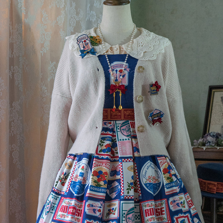 Autumn Winter Vintage Daily Lolita Sweater Coat