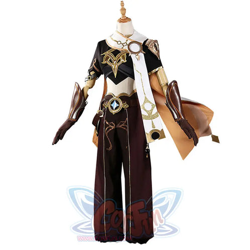 【CLEARANCE】Game Genshin Impact The Same Style of Aether Cosplay Costumes C00098 AAA