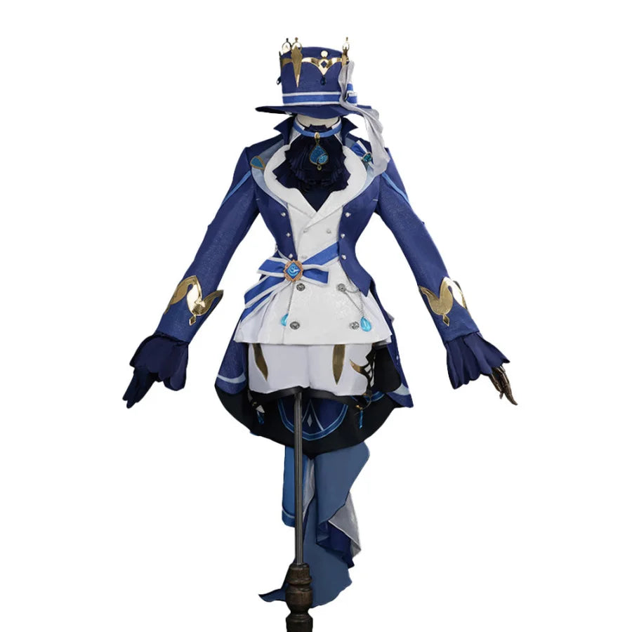 Genshin Impact Furina Hydro Archon Cosplay Costume - cosfun