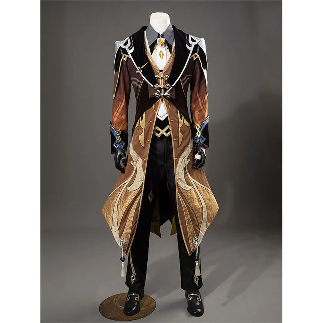 Ready To Ship Genshin Impact Zhongli Cosplay Costume/Shoes C07484 Aaa Men / Costume-Xxl Costumes