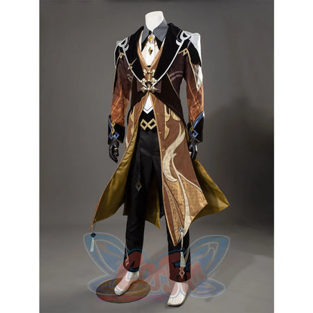 Ready To Ship Genshin Impact Zhongli Cosplay Costume/Shoes C07484 Aaa Costumes