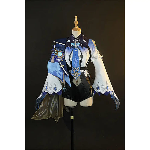 【CLEARANCE】Genshin Impact Eula Cosplay Costume Jacquard Version C00445