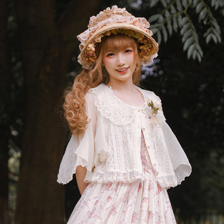 Elegant and Vintage Lolita Smock