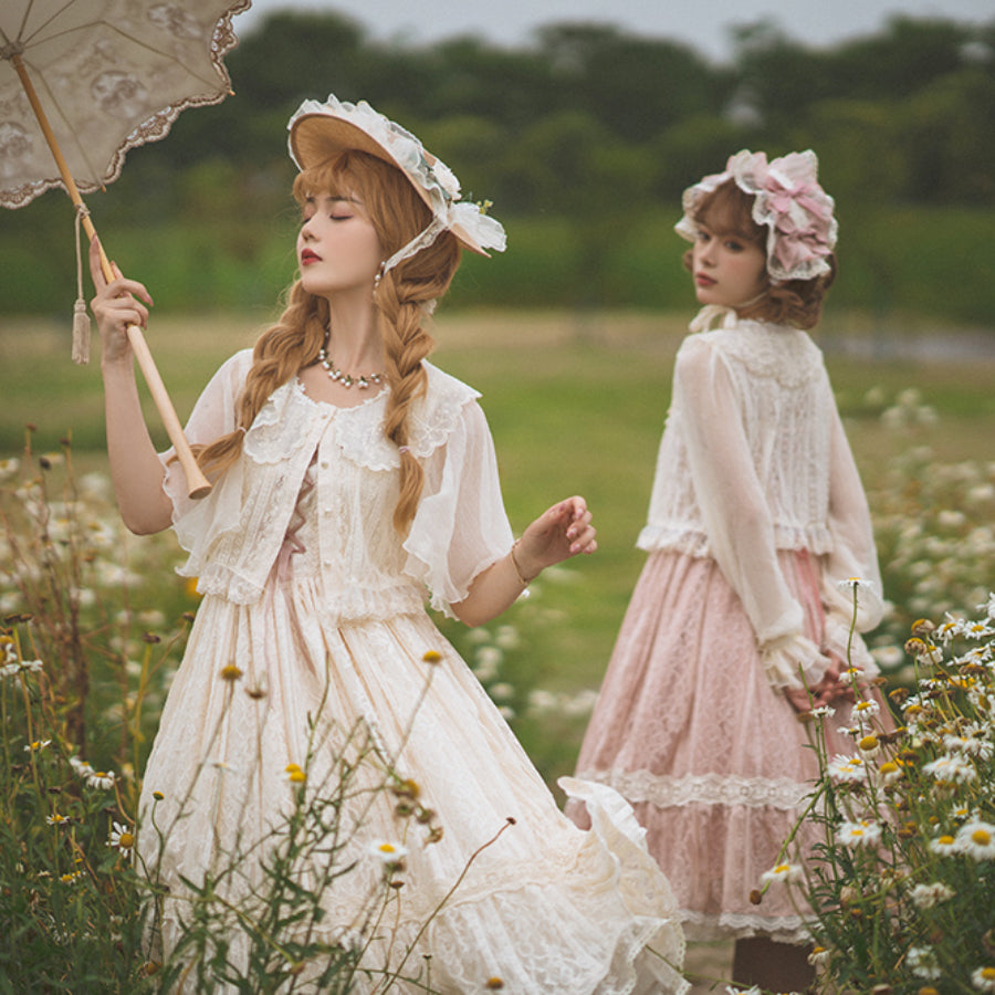 Elegant and Vintage Lolita Smock