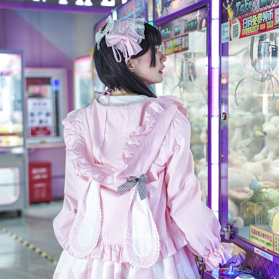 New Style Sweet and Lovely Lolita Short Hood Coat