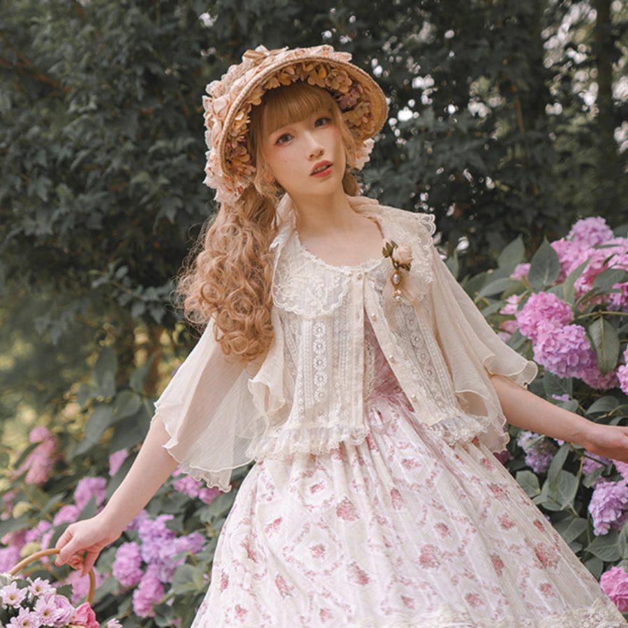 Elegant and Vintage Lolita Smock