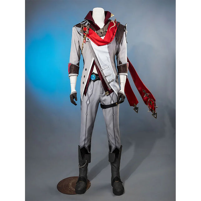 Ready To Ship Genshin Impact Tartaglia Childe Cosplay Costume/Shoes C07485 Aaa Costumes