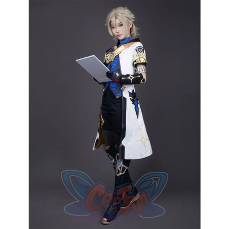 【Clearance】Genshin Impact Albedo Cosplay Costume C02935 Aaa Costumes