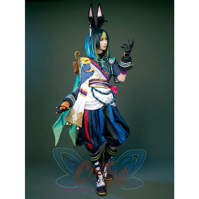 Genshin Impact Tighnari Cosplay Costume C03012 Aaa Costumes