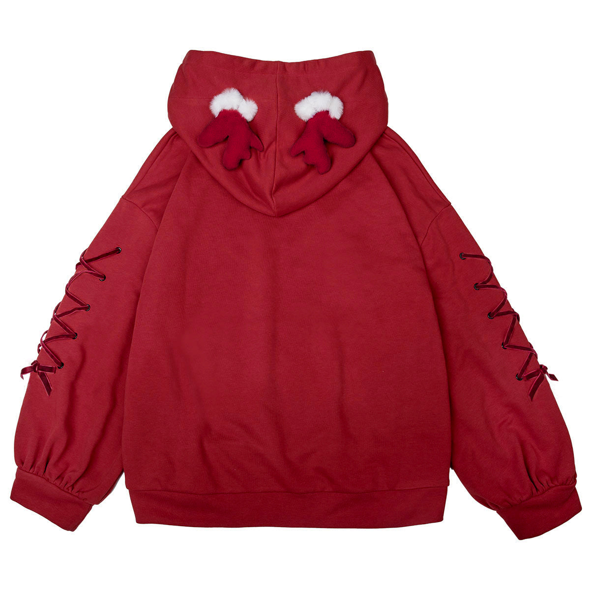 READY TO SHIP COSFUN Original Snowball Elk Red Christmas Hoodie C00164