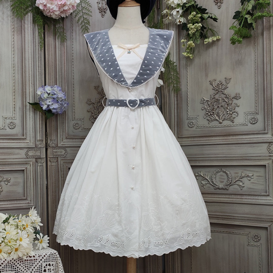 Sweet and Lovely Sailor Lolita Sleeveless Dress